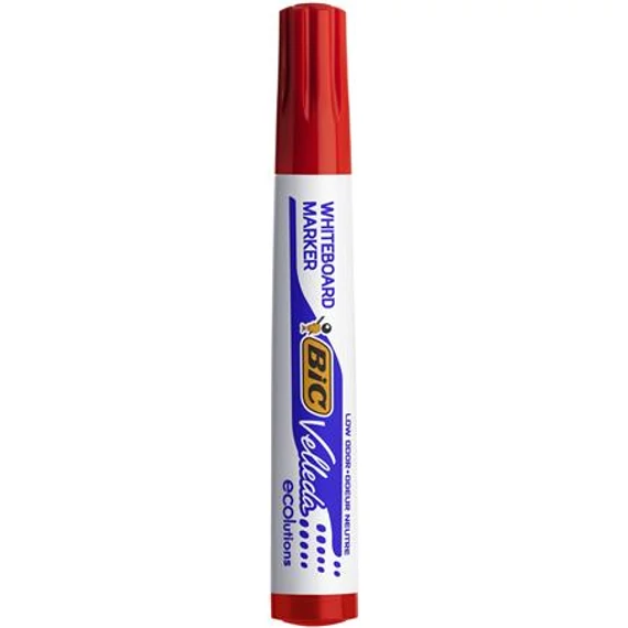 Táblamarker BIC Velleda 1701 kerek piros