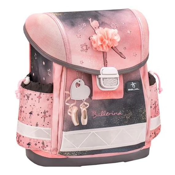 Iskolatáska ergonómiai, lányos, Classy, 403-13/AG, Belmil, Balerina Black Pink