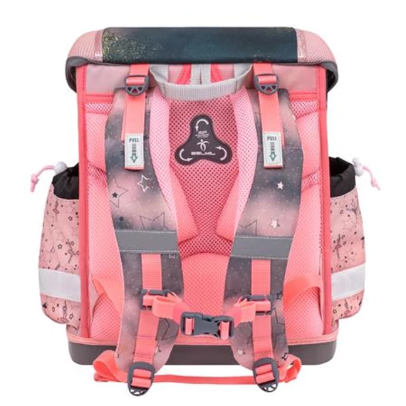 Iskolatáska ergonómiai, lányos, Classy, 403-13/AG, Belmil, Balerina Black Pink