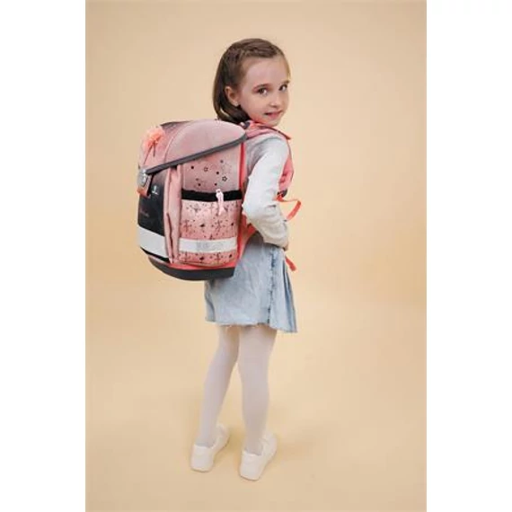 Iskolatáska ergonómiai, lányos, Classy, 403-13/AG, Belmil, Balerina Black Pink