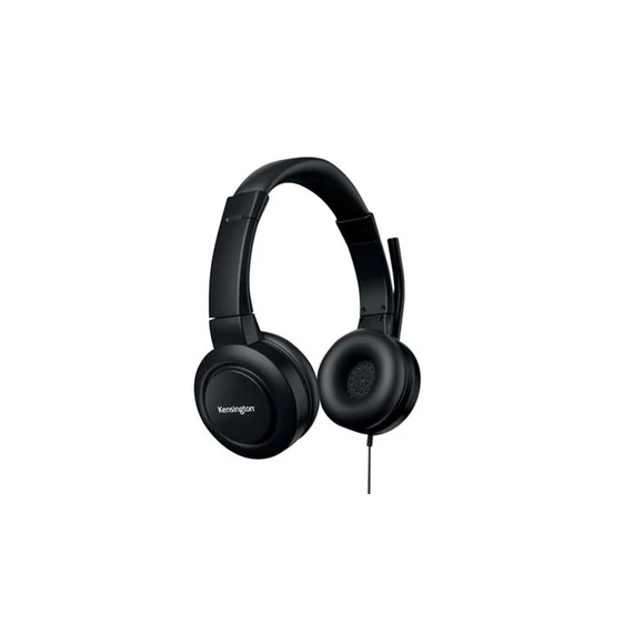 Fejhallgató, mikrofonnal, USB-C, KENSINGTON 