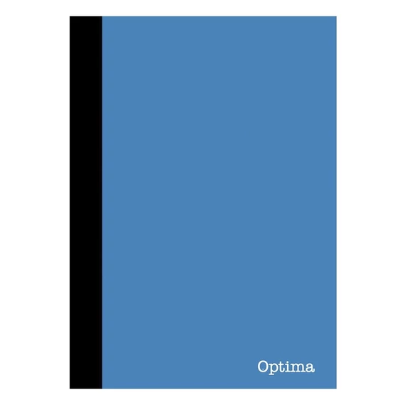 Beírókönyv vonalas OPTIMA A/4 60 lapos keményfedelű