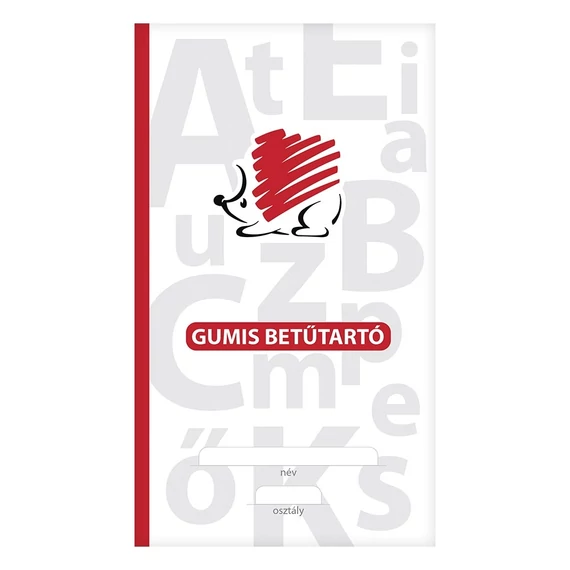 Betűtartó, gumis, ICO 