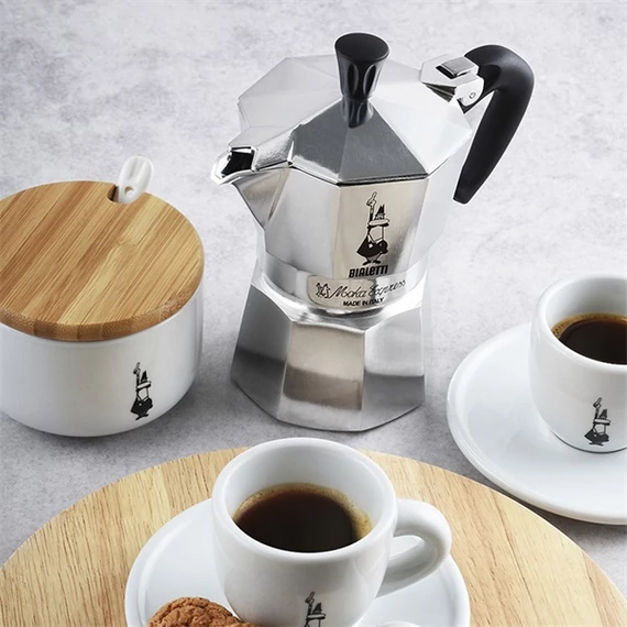 Bialetti Moka Express 18 személyes inox kotyogós kávéfőző