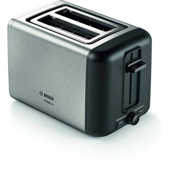 Bosch TAT3P420 DesignLine ezüst-fekete kenyérpirító