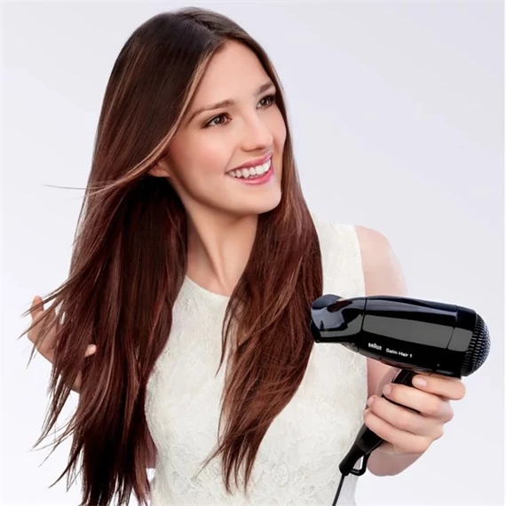 Braun HD 130 Style&Go fekete utazó hajszárító