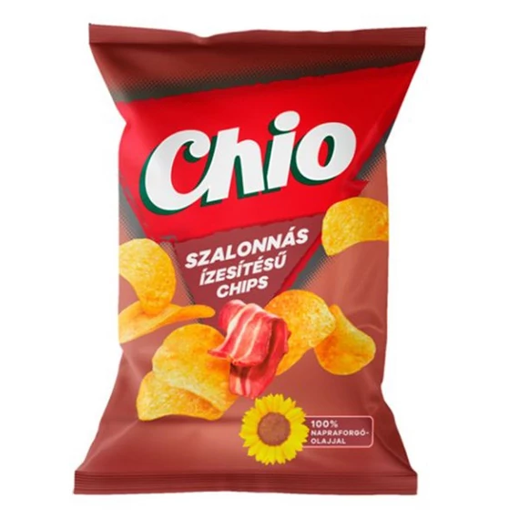 Burgonyachips CHIO Bacon szalonnás 60 g