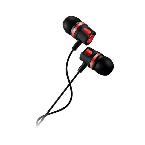 Fülhallgató CANYON CEP3R mikrofonos Black/Red