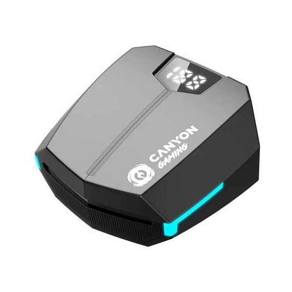 Fülhallgató, vezeték nélküli, Bluetooth 5.3, gaming, CANYON 