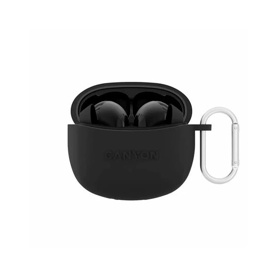Fülhallgató, TWS vezeték nélküli, Bluetooth 5.3, CANYON 