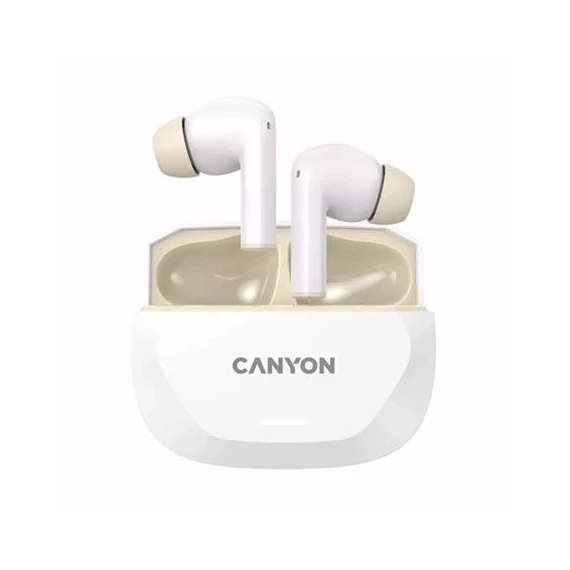 Fülhallgató, TWS vezeték nélküli, Bluetooth 5.4, CANYON 