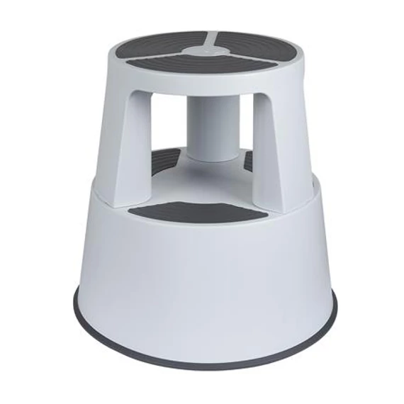 Gurulós polipropilén zsámoly, WEDO, világosszürke