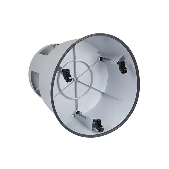 Gurulós polipropilén zsámoly, WEDO, világosszürke