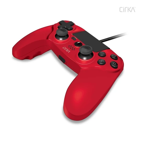 Cirka M07527-RD NuForce PS4/PC/Mac vezetékes piros kontroller