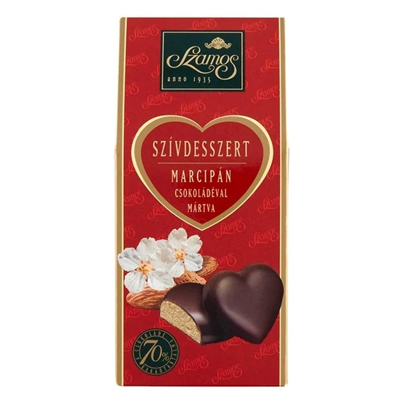 Csokoládé SZAMOS Szívdesszert sátordoboz 130 g