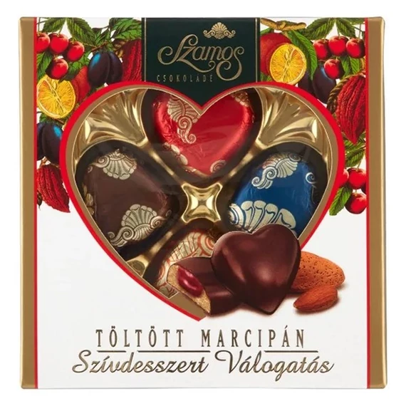 Csokoládé SZAMOS Töltött szívdesszert 39 g