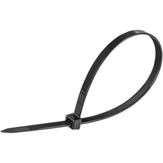 Kábelkötegelő, gyorskötöző, 7,6x300mm, DONAU 