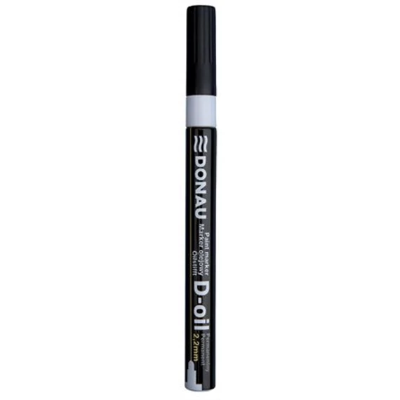 Lakkmarker, 2,2mm, S, DONAU "D-oil", fehér, 12db/doboz