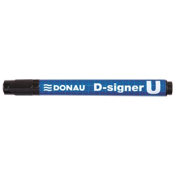 Alkoholos marker, 2-4 mm, kúpos, DONAU 