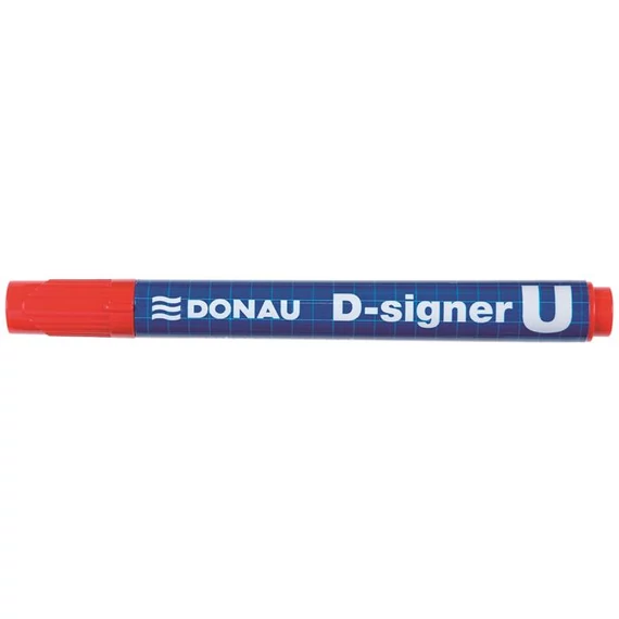 Alkoholos marker, 2-4 mm, kúpos, DONAU 