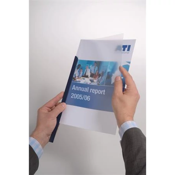 Iratsín, 3mm, 1-30lap, DURABLE, fekete, 100db/cs