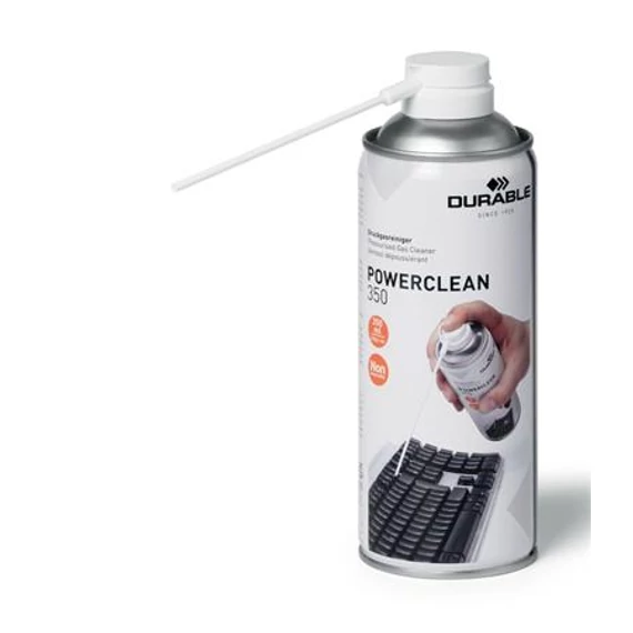 Sűrített levegős porpisztoly, nem gyúlékony, 350 ml, DURABLE 