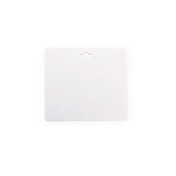 Névkitűző, Euro kivágás, 97x86 mm, DURABLE 