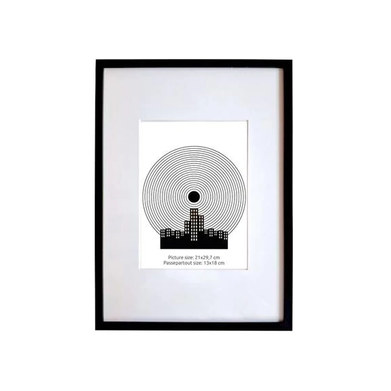 Képkeret, 21x29,7 cm, aluminium keret, 