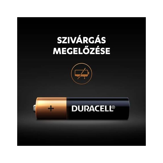Elem, AAA mikro, 4 db, DURACELL 