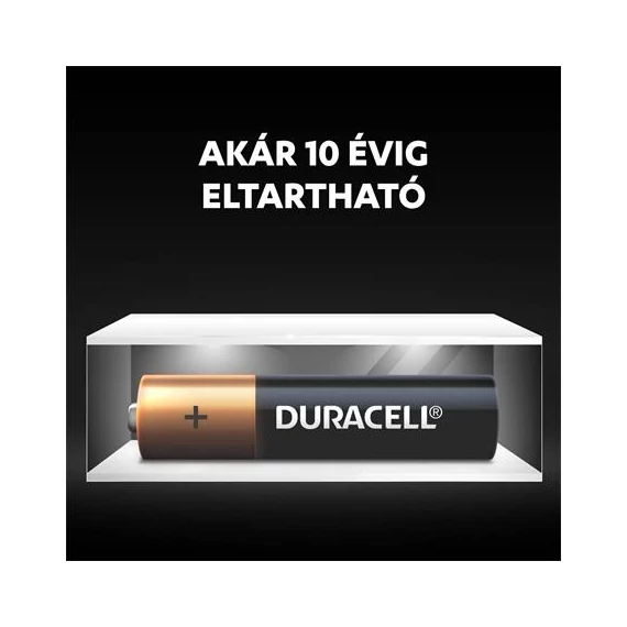 Elem, AAA mikro, 4 db, DURACELL 