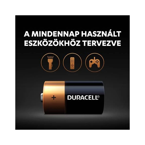 Elem, C baby, 2 db, DURACELL 