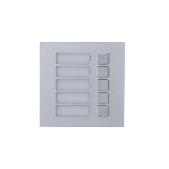 Dahua VTO4202F-MB5 VTO4202F-P moduláris kültéri főegységhez/5 nyomógombos/bővítő modul