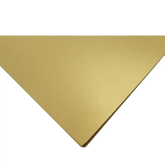Dekorációs karton KASKAD 50x70cm 2 oldalas 220gr arany 65 25 ív/csomag