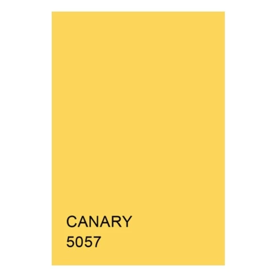 Dekorációs karton KASKAD 50x70cm 2 oldalas 225gr kanárisárga 5057 125 ív/csomag