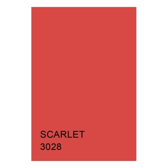 Dekorációs karton KASKAD 50x70cm 2 oldalas 225gr korallpiros 3028 125 ív/csomag