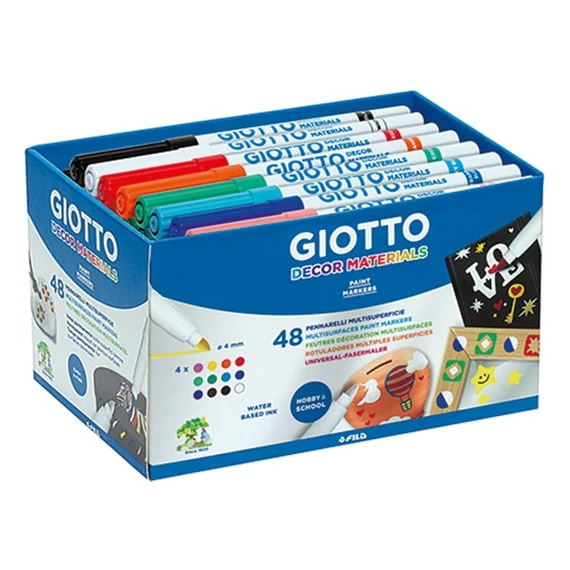 Dekorfilc GIOTTO vegyes színek 48db/doboz