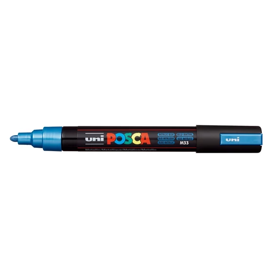 Filctoll UNI Posca PC-5M metál kék
