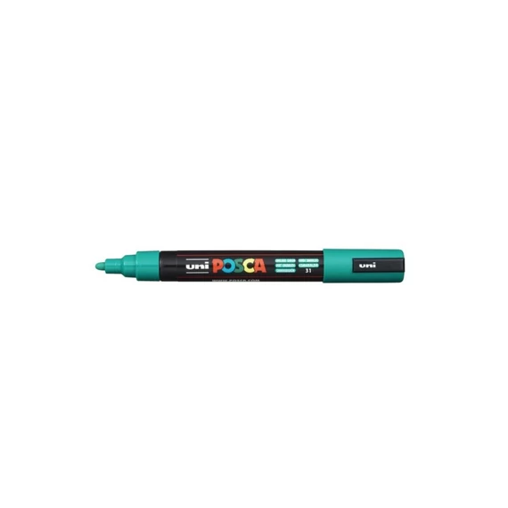 Filctoll UNI Posca PC-5M smaragd zöld
