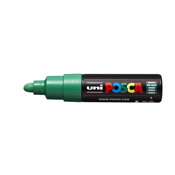 Filctoll UNI Posca PC-7M zöld