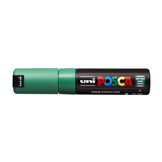 Filctoll UNI Posca PC-7M zöld