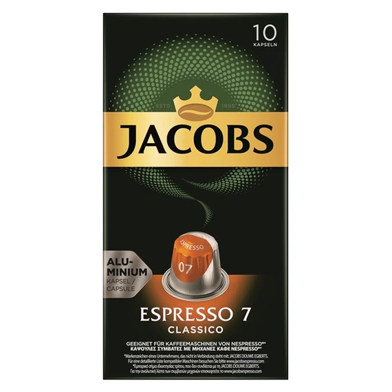 Douwe Egberts Jacobs Espresso Classico 10 db kávékapszula