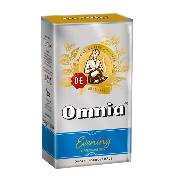 Kávé, pörkölt, őrölt, vákuumos csomagolásban, 250 g, DOUWE EGBERTS 
