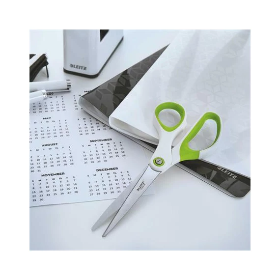 Olló, irodai, 20,5 cm, LEITZ 