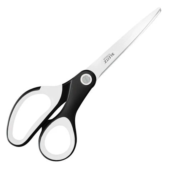 Olló, irodai, 20,5 cm, LEITZ 