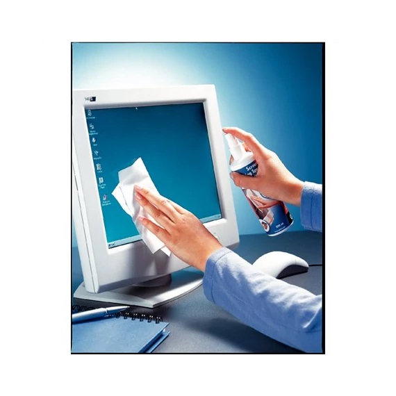 Tisztítófolyadék, képernyőhöz, pumpás, 250 ml, ESSELTE