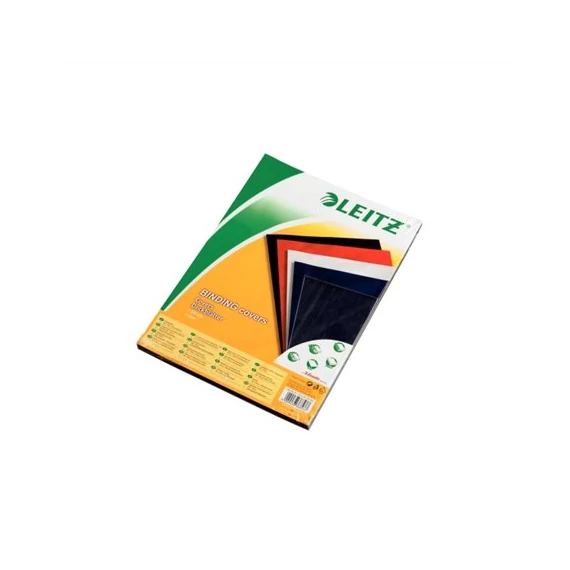 Előlap, A4, 150mikron, LEITZ, áttetsző, 100db/cs