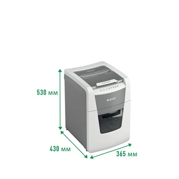 Iratmegsemmisítő, konfetti, 100 lap, LEITZ 