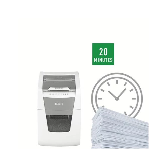 Iratmegsemmisítő, konfetti, 100 lap, LEITZ 