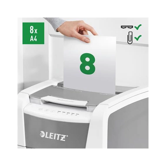 Iratmegsemmisítő, konfetti, 150 lap, LEITZ 