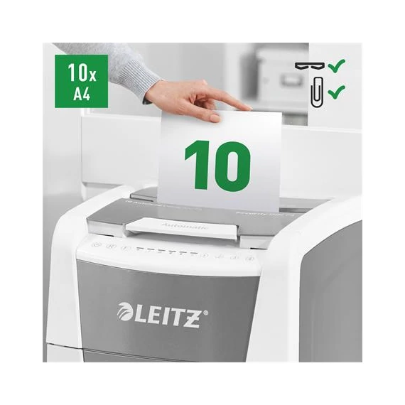 Iratmegsemmisítő, konfetti, 300 lap, LEITZ 